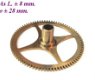 === Uurrad Franse pendule / regulateur = oud === 14984 - 1 - Thumbnail