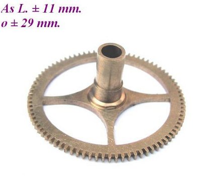 === Uurrad Franse pendule / regulateur = oud === 14982 - 1