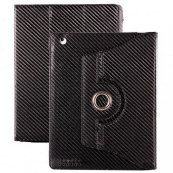 Weave Pattern with 360 Degree Rotatable Leather Case iPad 2 - 1