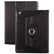 Weave Pattern with 360 Degree Rotatable Leather Case iPad 2