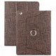 360 Degree Rotatable bruin Leather Case Hoes iPad 2 en iPad - 1 - Thumbnail