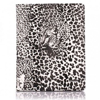 Leopard Stand Leather Case Cover voor iPad 2 en iPad 3, Nieu - 1