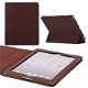 Springy Leather Protective Case voor iPad 2 en iPad 3 Coffee - 1 - Thumbnail