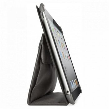 Belkin F8N747cwC00 Storage Folio Stand black iPad 3, Nieuw, - 1