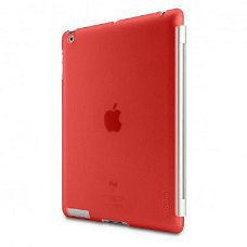 Belkin Snap Shield Apple iPad 3 Hardcase Red, Nieuw, €23