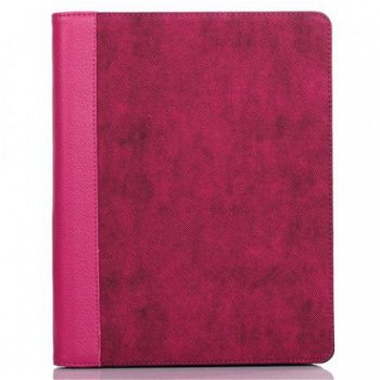 Cowboy Full Protection Leather Case voor New iPad 3 Pink, Ni - 1