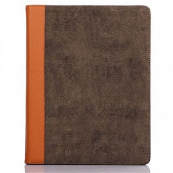 Cowboy Full Protection Leather Case voor New iPad 3 bruin, N - 1