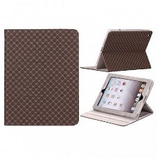 Check Pattern Stand Leather Case hoes voor iPad 3, Nieuw, €2