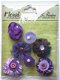 By pataloo fabric flowers purple - 1 - Thumbnail