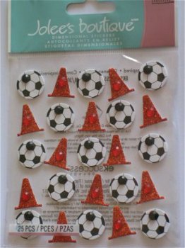 jolee's boutique repeats soccerball and cones - 1