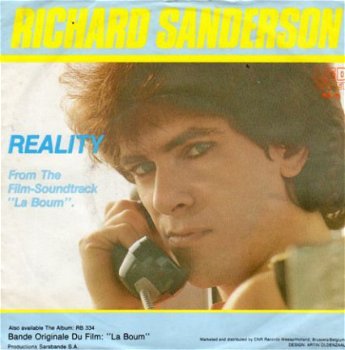 Richard Sanderson : Reality (1987) - 1