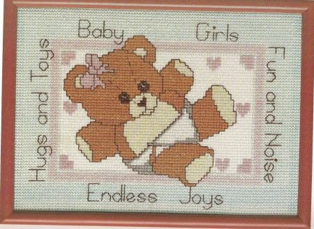 borduurpatroon 7268 baby's jongens en meisjes - 2