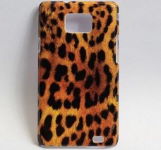 Tiger Print hard Coated Samsung i9100 Galaxy S2, Nieuw, €6.9