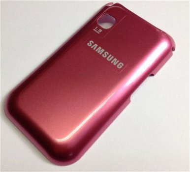 Accu Deksel Cover Pink Samsung C3300 Star Mini, Nieuw, €9 - 1