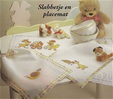 borduurpatroon 7270 slabbetje en placemat