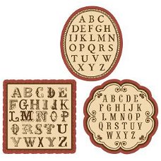 Jolee's boutique french general alphabet (234 pieces)