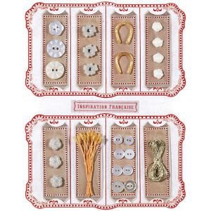 Jolee's boutique french general notion kit motherpearl - 1
