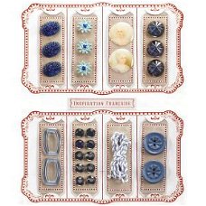 Jolee's boutique french general notion kit blue