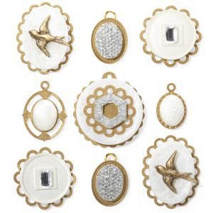 Jolee's boutique french general mother pearl jewels - 1