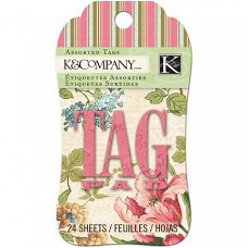 K&company tag pad merry weather