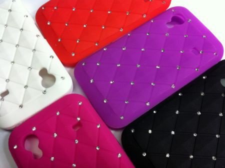 Diamond Silicone hoesjes Samsung S5830 Galaxy Ace, Nieuw, €7 - 1