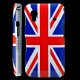 Uk Flag Pattern Hard Hoesje Cover Samsung S5830 Galaxy Ace, - 1 - Thumbnail