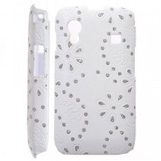 Diamond Flower Hard Case Cover voor Samsung Galaxy Ace S5830