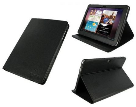 RoCase Multi-Angle Leather Folio Case Samsung Galaxy Tab P75 - 1