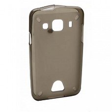 Silicone hoesje Samsung S5690 Galaxy Xcover Transparent Blac