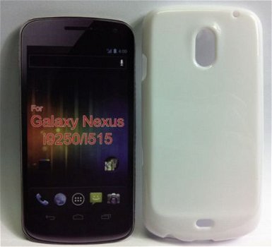 Gel Silicone Samsung i9250 Galaxy Nexus wit, Nieuw, €6.99 - 1