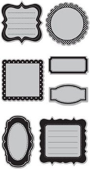 Doodlebug cling stamp journal shapes - 1