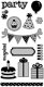 Doodlebug cling stamp party time - 1 - Thumbnail