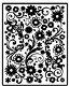 OPRUIMING: spellbinders impressabilities stencil emboss flowers - 1 - Thumbnail