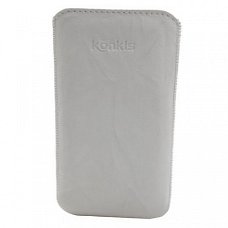 Konkis Premium Genuine Leather Case Washed White Size 4XL, N