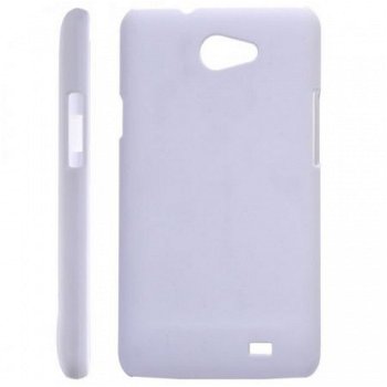 Frosted Hard Case Hoesje Samsung i9103 Galaxy R Galaxy Z Wit - 1