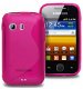 Comutter Silicone hoesje Samsung S5360 Galaxy Y Pink, Nieuw, - 1 - Thumbnail