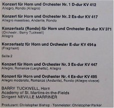 Mozart Hornkonzerte