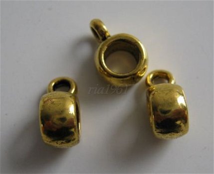 bails goud - 9x6x4 mm - 1