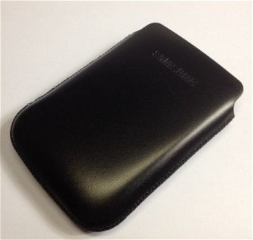 Samsung Galaxy Y Pro of Galaxy Txt B5510 Pocket Leather Pouc - 1