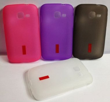 TPU Silicone hoesje Samsung Galaxy Y Pro of Galaxy Txt B5510 - 1