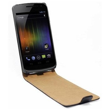 Samsung i8350 Omnia W Flip Case Hoesje Origineel, Nieuw, €26 - 1