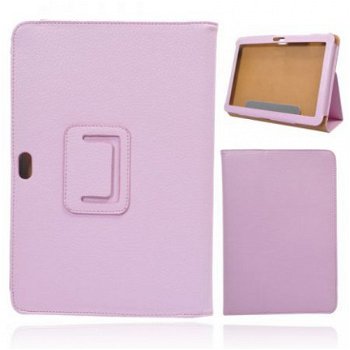Premium Flip hoesje Samsung Galaxy Tab P7300 8.9 pink, Nieuw - 1