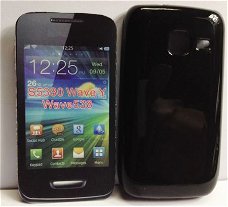 Gel Silicone hoesje Samsung S5380 Wave Y zwart, Nieuw, €6.99