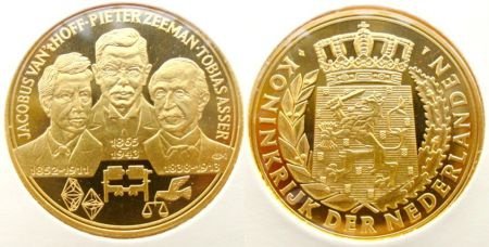 Penning Nederlandse Nobelprijswinnaars - 1