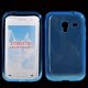 Stylish TPU Case Hoesje Samsung Galaxy Ace Plus S7500 blauw, - 1 - Thumbnail