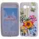 Floral Soft TPU Case hoesje voor Samsung i9070 Galaxy S Adva - 1 - Thumbnail