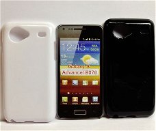 Gel Silicone hoesjes Samsung Galaxy S Advance I9070, Nieuw,