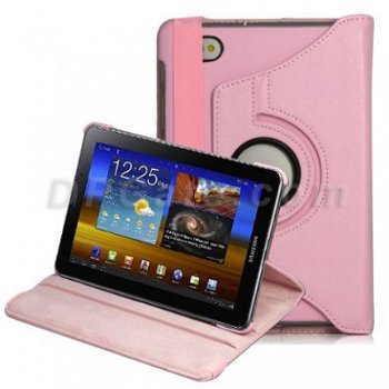 360 Rotation Bracket Folio Case Hoesje Samsung Galaxy Tab 7. - 1