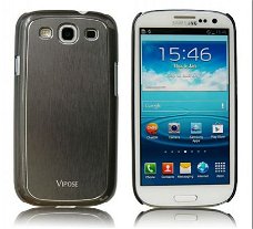 Vipose Metal Case Hoes voor Samsung Galaxy S3 i9300 Zilver,