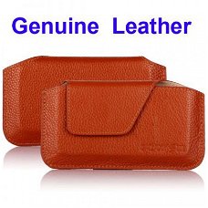 Genuine Leather Case Pouch Hoesje voor Samsung Galaxy SIII i